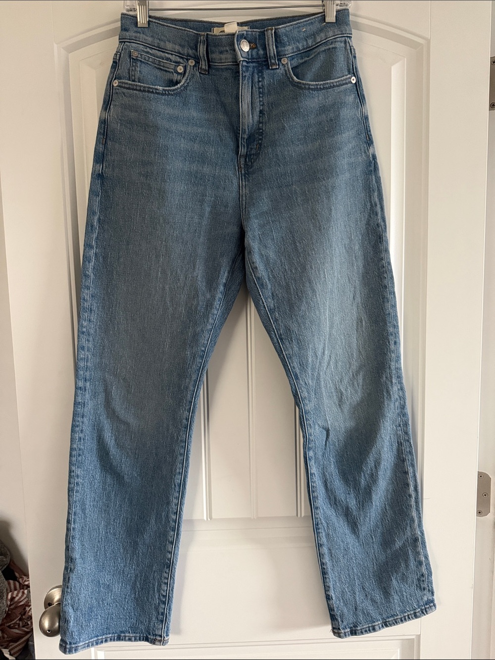 Madewell Light Blue 90’s Straight-Leg Women's Jeans